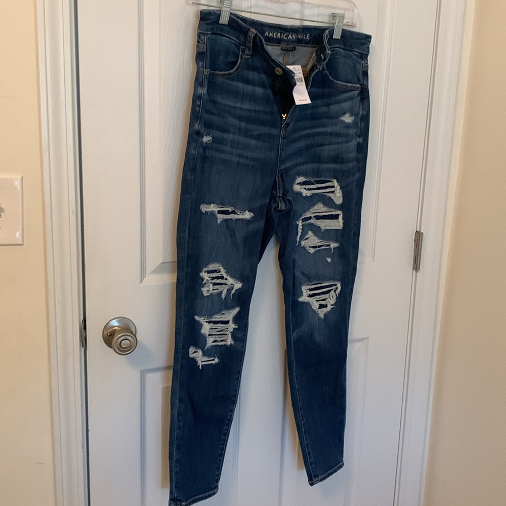 American Eagle jeans- Next Level Stretch Size 10 short-New with tag - Picture 5 of 11